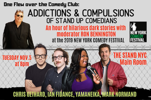 One Flew Over the Comedy Club: Addictions and Compulsions of Stand-Ups